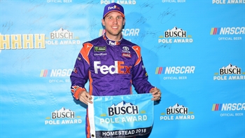 Joe Gibbs says he takes full credit for the No. 11 team giving Kyle Busch the first pit stall at Miami