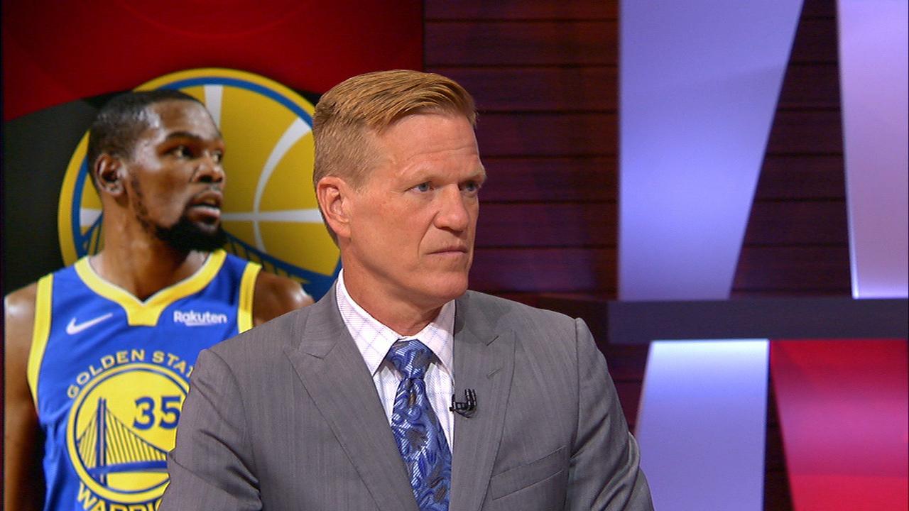 Ric Bucher reacts to the Golden State Warriors retiring KD's jersey | NBA |  SPEAK FOR YOURSELF