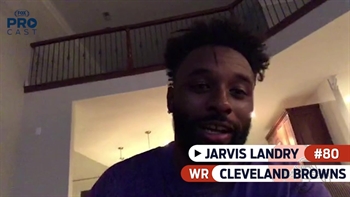 Browns WR Jarvis Landry is ready to watch Thursday Night Football