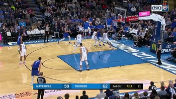 HIGHLIGHTS: Nerlens Noel Steal Gallinari buries the triple