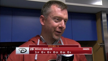 Ziegler talks 9th-inning appearance
