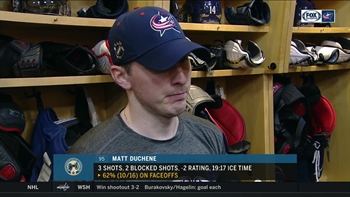Matt Duchene saw an improved chemistry despite loss to Winnipeg