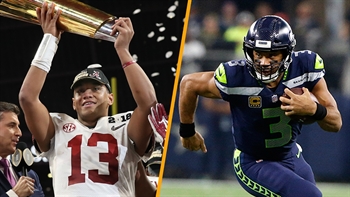 Alabama's Tua Tagovailoa is a left-handed Russell Wilson, Colin Cowherd explains