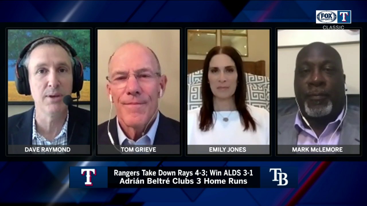 Reliving Beltres 3-Home Run Game 4 vs. Rays | Rangers Playoff Rewind