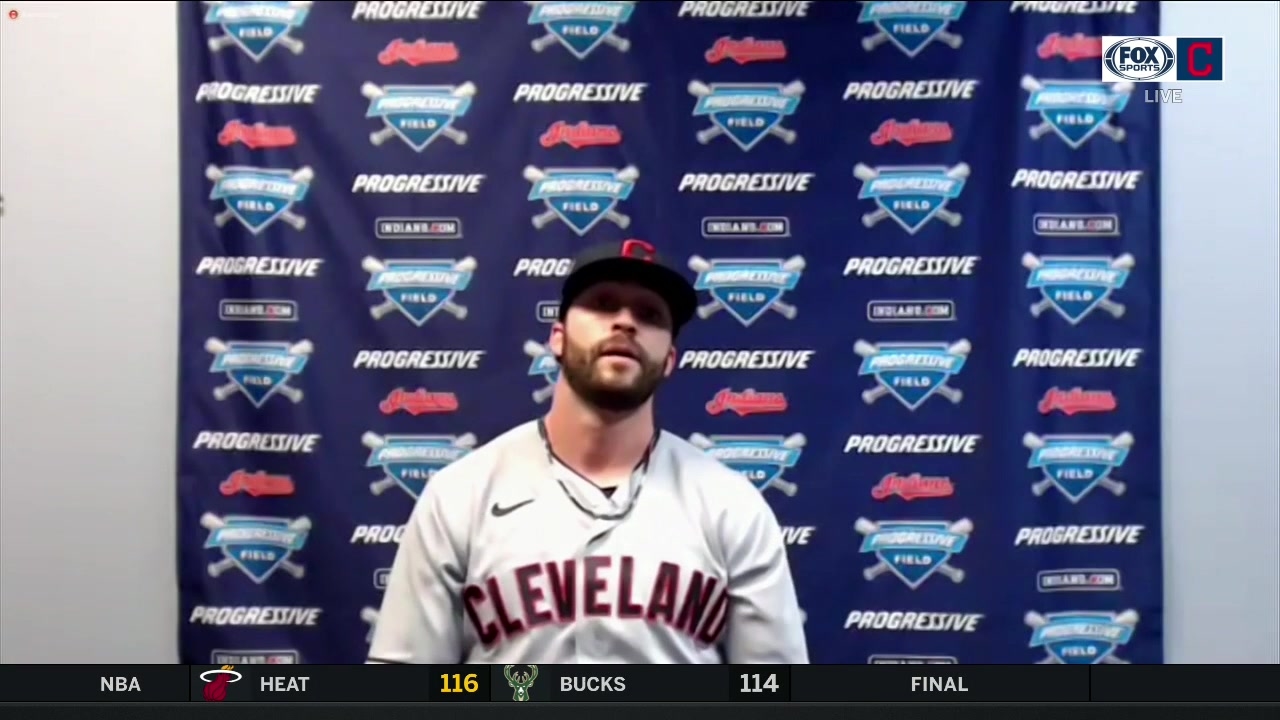 Tyler Naquin drives in all five runs as Indians shutout Royals