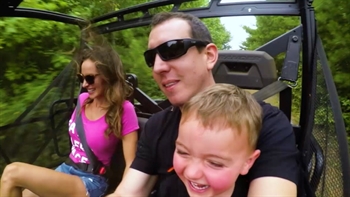 Kyle & Samantha Busch talk about how their lives have changed away from the track