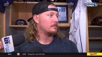Ryne Stanek discusses what his strong starts have meant to the Rays