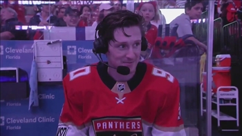Overtime hero Jared McCann on the win over Toronto