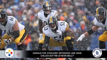 Should the Steelers' offensive linemen called out Le'Veon Bell?