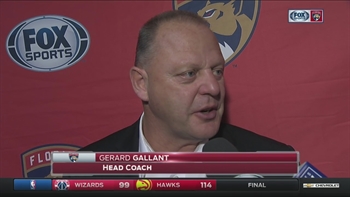 Panthers' Gerard Gallant: 'We played a pretty good hockey game but made some bad mistakes