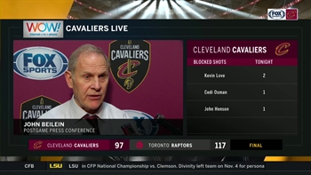 John Beilein admires the Raptors' backcourt duo of Lowry, VanVleet