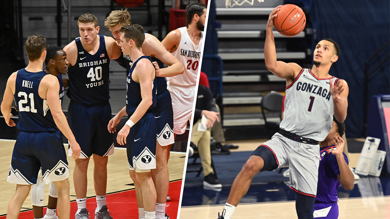 BYU is trending up & Gonzaga still remains on top of college basketball | Andy Katz | FOX Sports
