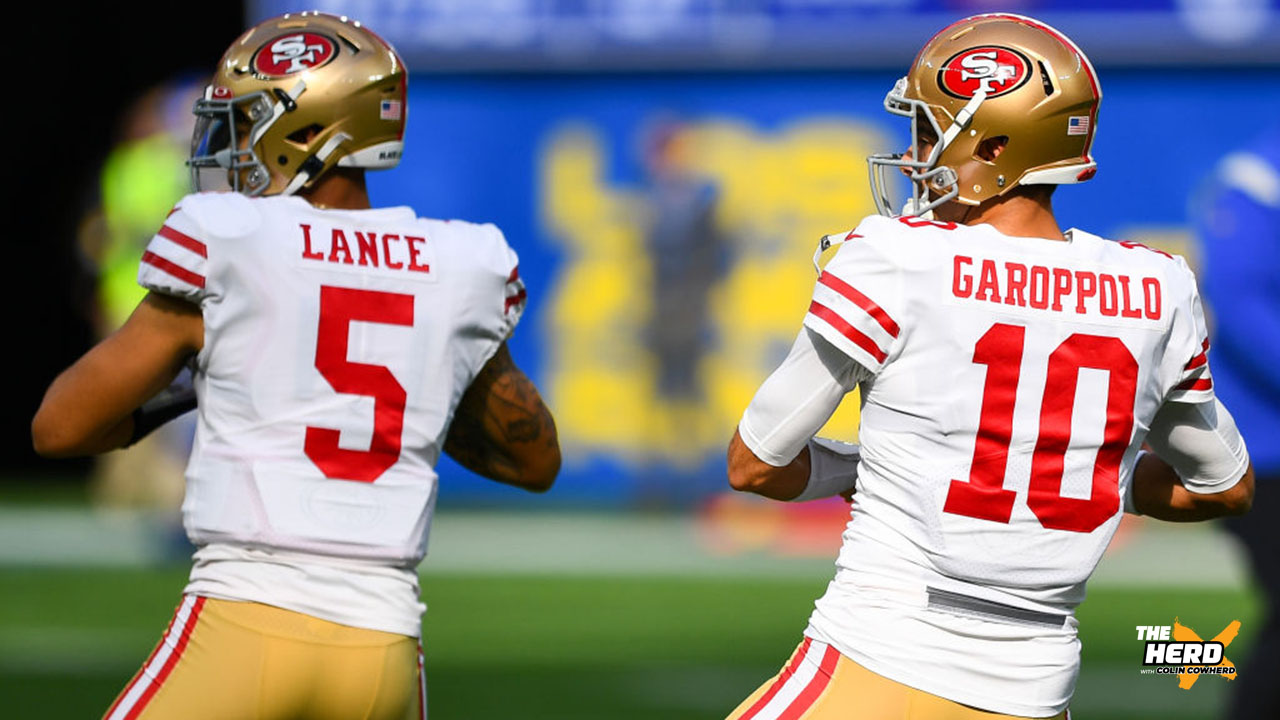 Albert Breer on Garoppolo's future: If the 49ers don't move on, it's a red flag for where Trey Lance's development is I THE HERD