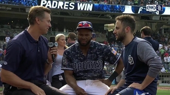 Manuel Margot talks about his big day & game-winning dash home