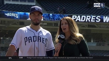 Eric Hosmer on the Padres 4-0 win over Colorado