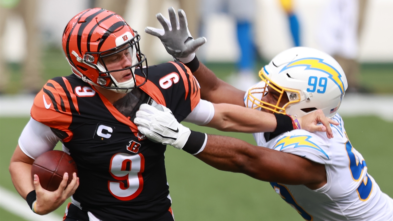 Colin Cowherd critiques Joe Burrow's debut opener in Week 1 loss to Chargers | THE HERD