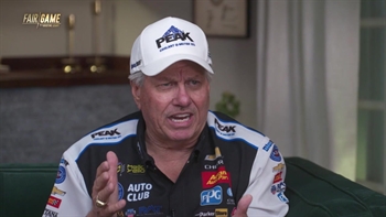 John Force Tears Up While Talking About Watching Daughter Brittany Force Compete in NHRA