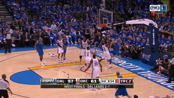 WATCH: Dirk and Matrix Team Up For Impressive Sequence | Mavericks CLASSICS