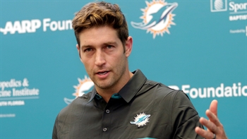 Jay Cutler says his wife talked him into returning, is he really committed to the Dolphins?