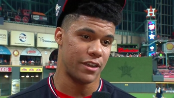 Juan Soto walks Tom Verducci through his big home run in the 5th