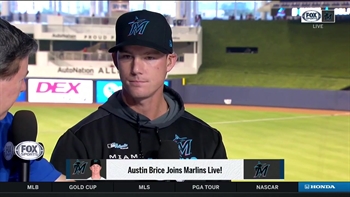 RHP Austin Brice joins Marlins LIVE
