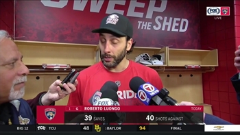 Luongo: 'I think we played a very solid game'