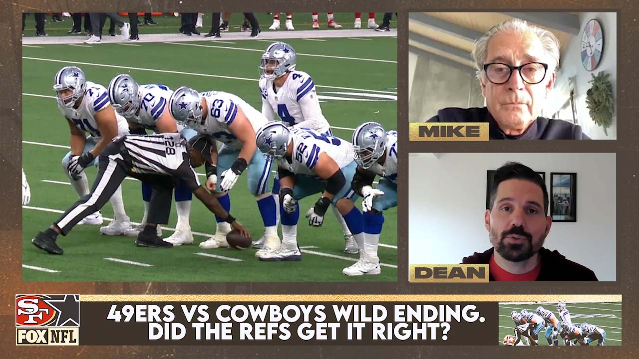 Dean Blandino says official committed crucial mistake during Cowboys vs.  49ers final play