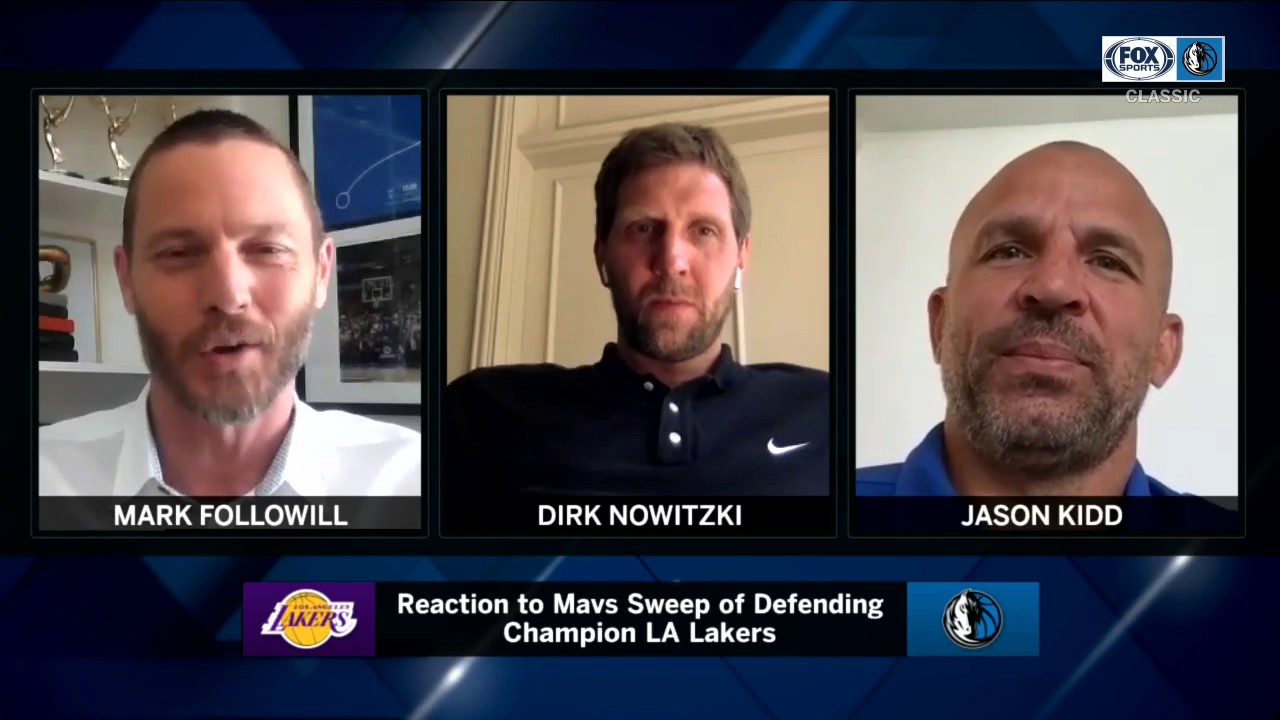 Dirk Nowitzki and Jason Kidd Reflect on the 4-Game Sweep of the Lakers | Mavericks Playoff Rewind