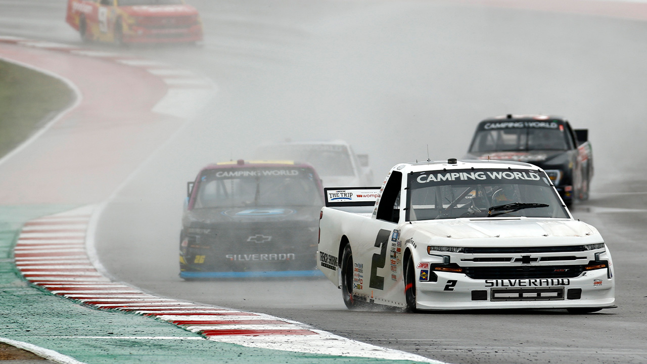 HIGHLIGHTS: Todd Gilliland tames the rain for win at COTA