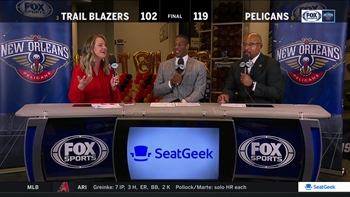 Mics not working, so AD and Wesley fill in | Pelicans Live