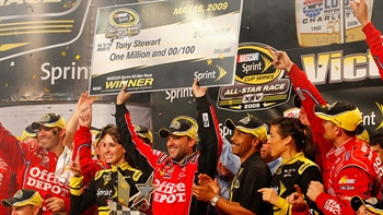 Tony Stewart remembers his win in the 2009 All-Star Race