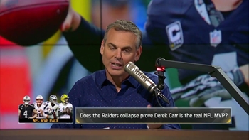 Derek Carr should be a NFL MVP candidate - Colin explains | THE HERD
