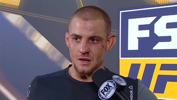 Dustin Poirier found out his wife was pregnant a week before UFC 195