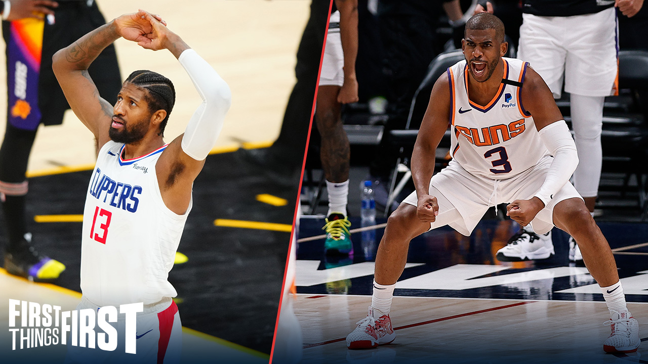 Nick Wright: I don't know if Clippers have enough gas to defeat Suns with Chris Paul's return | FIRST THINGS FIRST