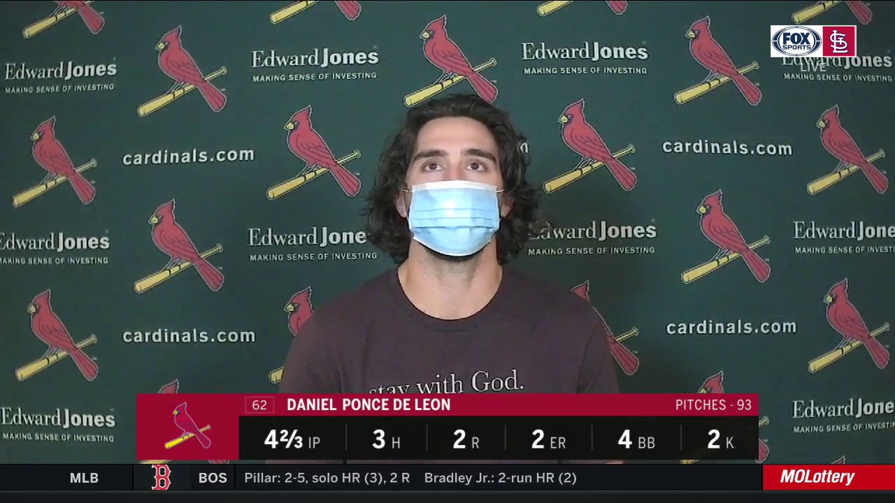 Ponce de Leon: 'The bullpen's been picking us up left and right'