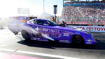 The incredible work being done by the Infinite Hero Challenge Coin program | 2018 NHRA DRAG RACING