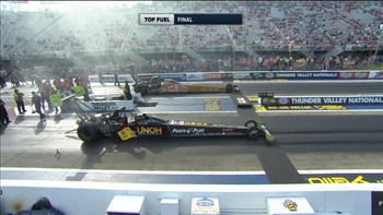 Clay Millican Wins Top Fuel Final at Bristol | 2017 NHRA DRAG RACING