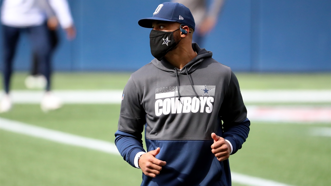 Colin Cowherd isn't sure Cowboys would pass on replacing Dak Prescott  with Justin Fields | THE HERD