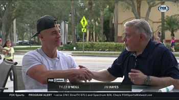 Jim Hayes has lunch with Tyler 'Johnny Chaos' O'Neill