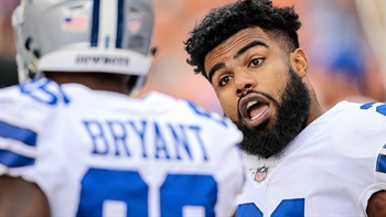 Cris Carter defends Ezekiel Elliott for giving up on a play in Week 2 loss to Broncos - Hear why