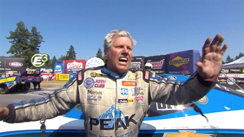 John Force was really excited after picking up his 150th career win | 2019 NHRA DRAG RACING