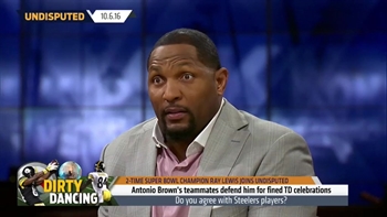 Should Antonio Brown be fined for his touchdown dances? | UNDISPUTED