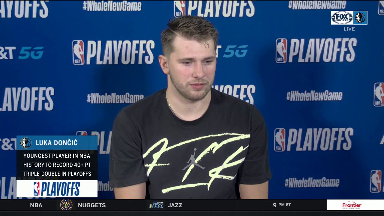 Luka Doncic on Getting the Game-Winner to beat LA in Overtime
