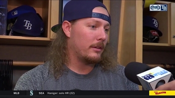 Ryne Stanek talks about how his critical pickoff play changed the momentum of the game