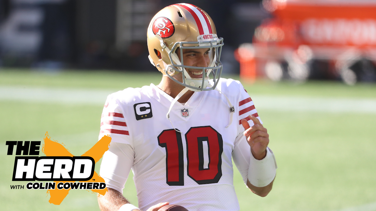 Colin Cowherd: Jimmy G is staying w/ 49ers & 'New England is lost post Tom Brady' | THE HERD