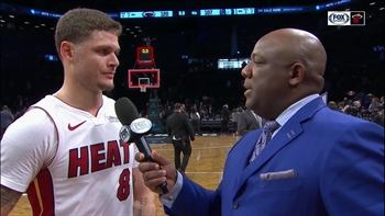 Tyler Johnson joins Jason Jackson in the Winner's Circle