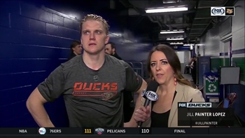 Jakob Silfverberg talks about the 4-0 loss in Vancouver