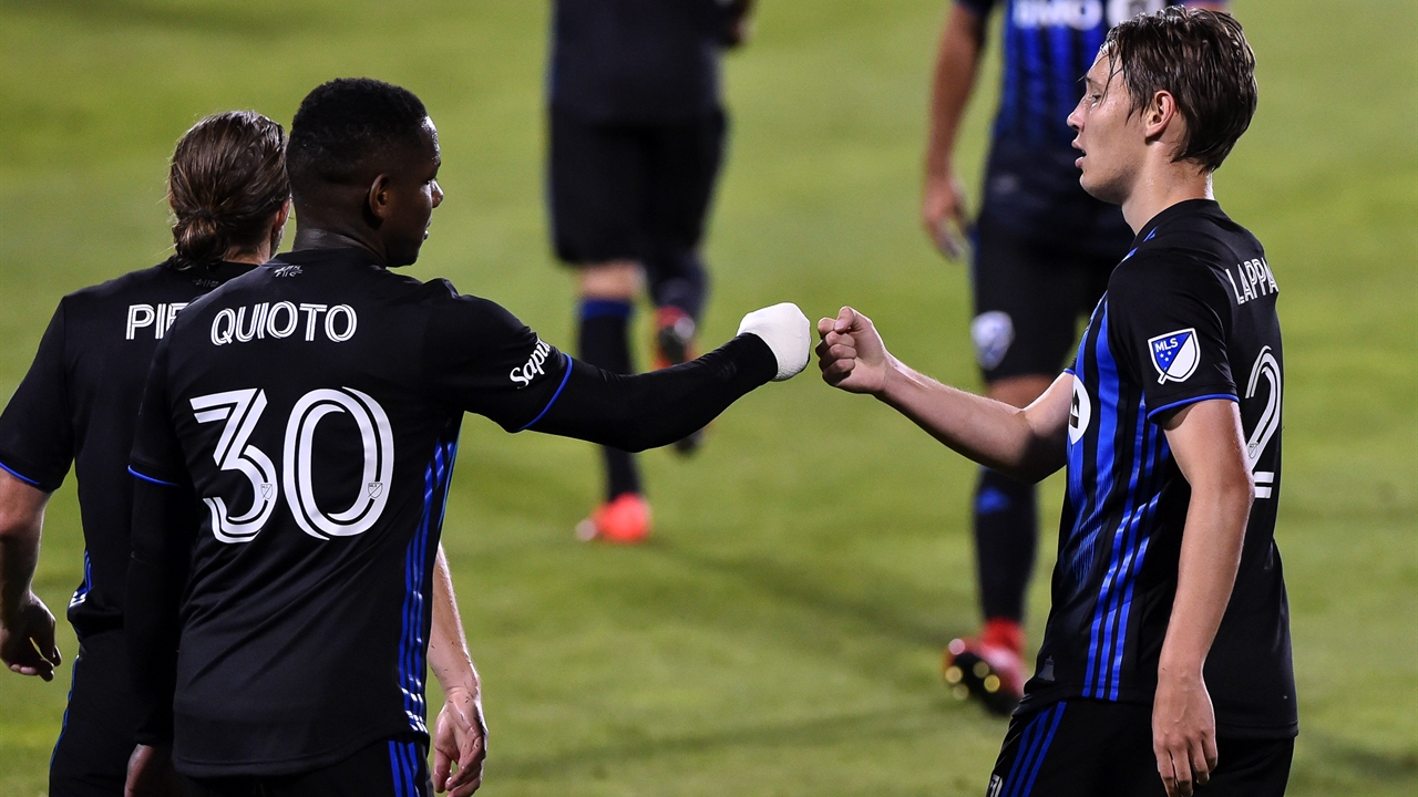 Montreal Impact blank Vancouver Whitecaps 2-0 behind two first-half goals