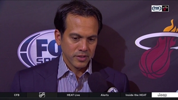 Erik Spoelstra on team defense, importance of playing complete games