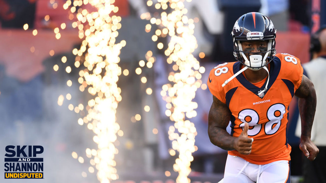 Shannon Sharpe on the passing of Demaryius Thomas: 'This is just heartbreaking, wow' I UNDISPUTED
